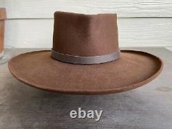 Vintage Antique Rugged Old West Cowboy Hat 7 Clint Eastwood Yellowstone 1883