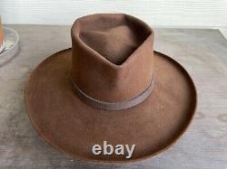 Vintage Antique Rugged Old West Cowboy Hat 7 Clint Eastwood Yellowstone 1883