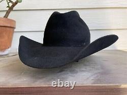 Vintage Antique Rugged Old West Resistol Cowboy Hat 7 3/8 Yellowstone 1883 Rip