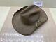 Vintage Beaver Hats Cowboy Hat 7-1/8 Brown 10x