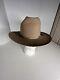 Vintage Bullrider Buckskin Tuff Beaver Hat Cowboy Hat Size 6 7/8 Excellent