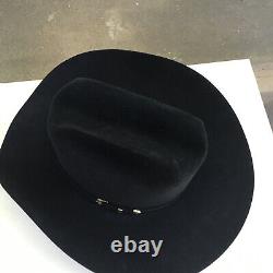 Vintage Bailey 5X Beaver Graphite Champion Western Hat Size 7 1/4 with Box