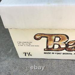 Vintage Bailey 5X Beaver Graphite Champion Western Hat Size 7 1/4 with Box