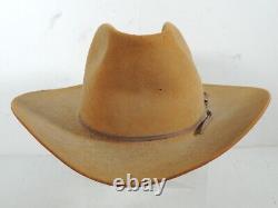 Vintage Bailey 5X Beaver Quality Western Cowboy Hat Size 7 1/4