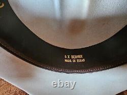 Vintage Bailey 5x Beaver Cowboy hat