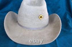 Vintage Beaver Brand Cowboy Hat, Excellent Condition