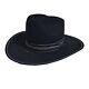 Vintage Beaver Hats 5x Cowboy Size 6 3/4 Black Yellowstone Rodeo Western Custom