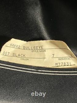 Vintage Black Resistol 4X Beaver Bullseye Size 7L Western Cowboy Hat USA Texas