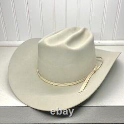 Vintage Bradford 25 Beaver Cowboy Hat Sz 7 Palomino Model With Box Read