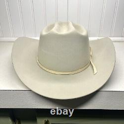 Vintage Bradford 25 Beaver Cowboy Hat Sz 7 Palomino Model With Box Read