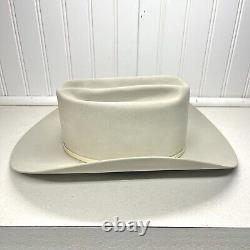 Vintage Bradford 25 Beaver Cowboy Hat Sz 7 Palomino Model With Box Read