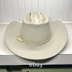 Vintage Bradford 25 Beaver Cowboy Hat Sz 7 Palomino Model With Box Read