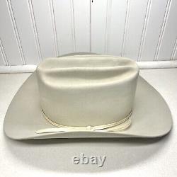 Vintage Bradford 25 Beaver Cowboy Hat Sz 7 Palomino Model With Box Read