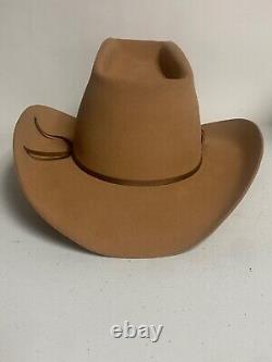 Vintage Bradford Western XXX Beaver Glyco-Tite Tenet Stockyard OKC Cowboy Hat US