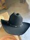Vintage Cowboy Hat Bailey Texas Made 6x Beaver -black