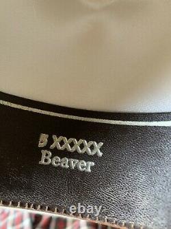 Vintage Cowboy Hat -Texas Made 6x Beaver Perfect Condition