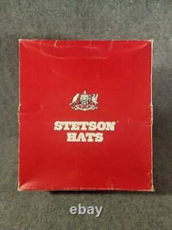 Vintage Excellent 1970s-1980s Stetson 4X Beaver SilverBelly Cowboy Hat 7-1/4