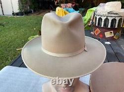 Vintage Excellent Stetson 1950s Beaver 15 O. R. Stratoliner SB 7+ to 7-1/8