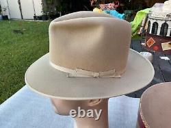 Vintage Excellent Stetson 1950s Beaver 15 O. R. Stratoliner SB 7+ to 7-1/8