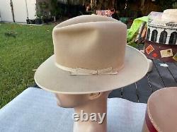 Vintage Excellent Stetson 1950s Beaver 15 O. R. Stratoliner SB 7+ to 7-1/8