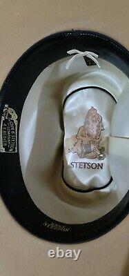 Vintage JOHN B. STETSON 4X BEAVER WESTERN COWBOY HAT 7-1/4