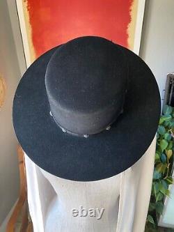 Vintage John B. STETSON XXX Beaver Western Hat Monte Cristi Custom Sz 6 7/8