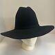 Vintage John B Stetson 10x Beaver Classic Black Cowboy Western Hat Size 7