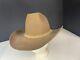 Vintage John B. Stetson 4x Beaver Chocolate Brown Cowboy Hat 7 1/8, Pre-owned