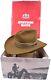 Vintage John B. Stetson 4x Beaver Elmo Bullion Cowboy Hat 7 3/8 With Band & Box