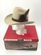 Vintage John B Stetson 5x Xxxxx Beaver Cowboy Western Hat Size 7 + Box