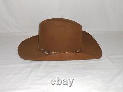 Vintage John B. Stetson Stetson 4X XXXX Beaver Western Cowboy Ranch Hat