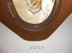 Vintage John B. Stetson Stetson 4X XXXX Beaver Western Cowboy Ranch Hat
