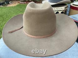 Vintage Late 60s early 70s FT. WORTH Resistol 3X Beaver Cattleman 7-1/2 L. O