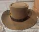 Vintage Men's Stetson Xxx 3x Beaver Brown 7 Gambler Western Cowboy Hat 2 Bands