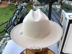 Vintage NEW Stetson 1970s Stetson Open Road 4X Beaver Taupe 7+ With Box