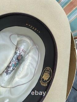 Vintage NEW in BOX 1950s Stetson 3X Cattleman Beaver Taupe 7-3/8 & Original Box