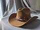 Vintage Nudies Cowboy Hat Resistol Feather Band 6-7/8 Brown Clay Beaver Xxx 3x