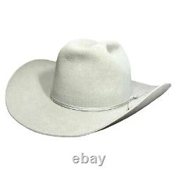 Vintage RESISTOL Silver Belly County Sheriff Self Conforming Beaver 30 Hat Sz 7