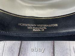 Vintage Rare RESISTOL Men's Suede 8x Beaver Cowboy Hat Size 7 1/8 USA VERY CLEAN