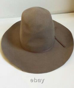 Vintage Rare Stetson Western Style Hat XXX Beaver Size 7 3/8