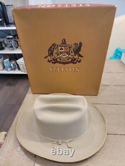 Vintage Resistol 3X Beaver Self Conforming Brown Cowboy Western Hat withbox Size 7