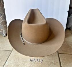 Vintage Resistol 3X Beaver Self Conforming Hand Creased Pecos Cowboy Hat 7 1/8