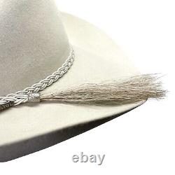 Vintage Resistol 4X Beaver Silverbelly Western Cowboy Hat Size 7 1/8