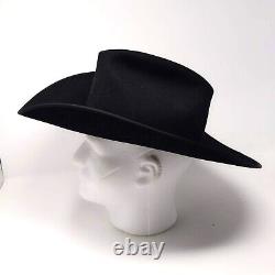 Vintage Resistol Black Beaver Cowboy Hat Sz 7