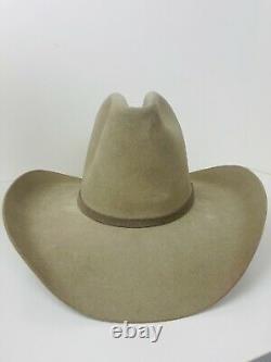 Vintage Resistol Cowboy Ha5X Beaver Western Rodeo Self Conforming Beige 6 7/8
