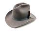 Vintage Resistol Cowboy Hat 4x Beaver Self Conforming Granite Grey Size 6 7/8 R