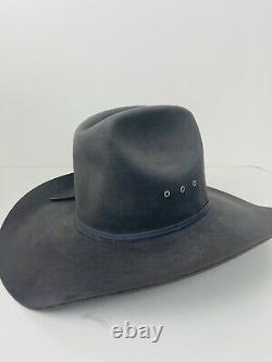 Vintage Resistol Cowboy Hat 4X Beaver Western Rodeo Self Conforming Gray 6 7/8