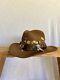 Vintage Resistol Cowboy Hat Mens 7 1/8 Beaver Western Self Conforming, New Cond