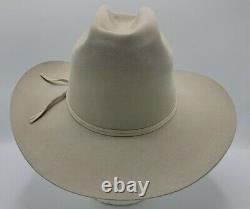Vintage Resistol Self-Conforming 7X Beaver Hat Size 7 CattleKing Mist -Long Oval