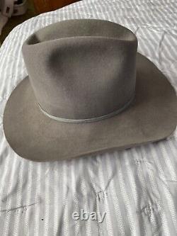 Vintage Resistol Self Conforming XXX X Beaver Western Style Hat Size 7 1/8